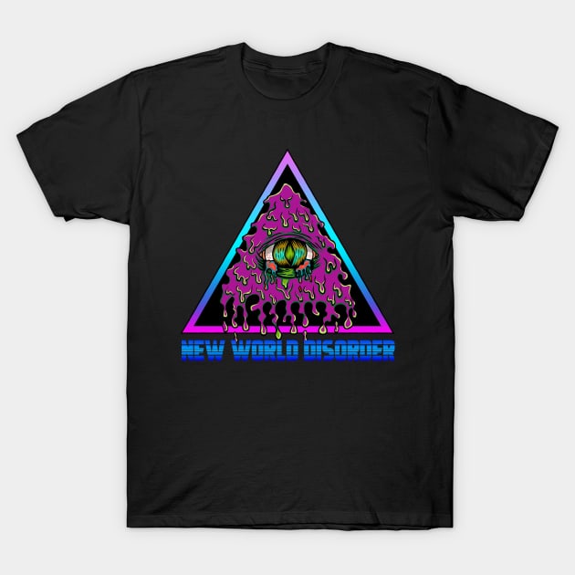 NEW WORLD DISORDER T-Shirt by theanomalius_merch